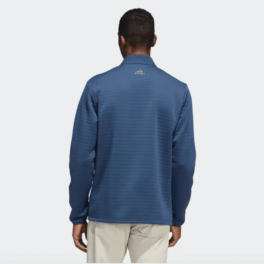 Adidas (DWR) Water Repellent 1/4 Zip Pullover - Navy