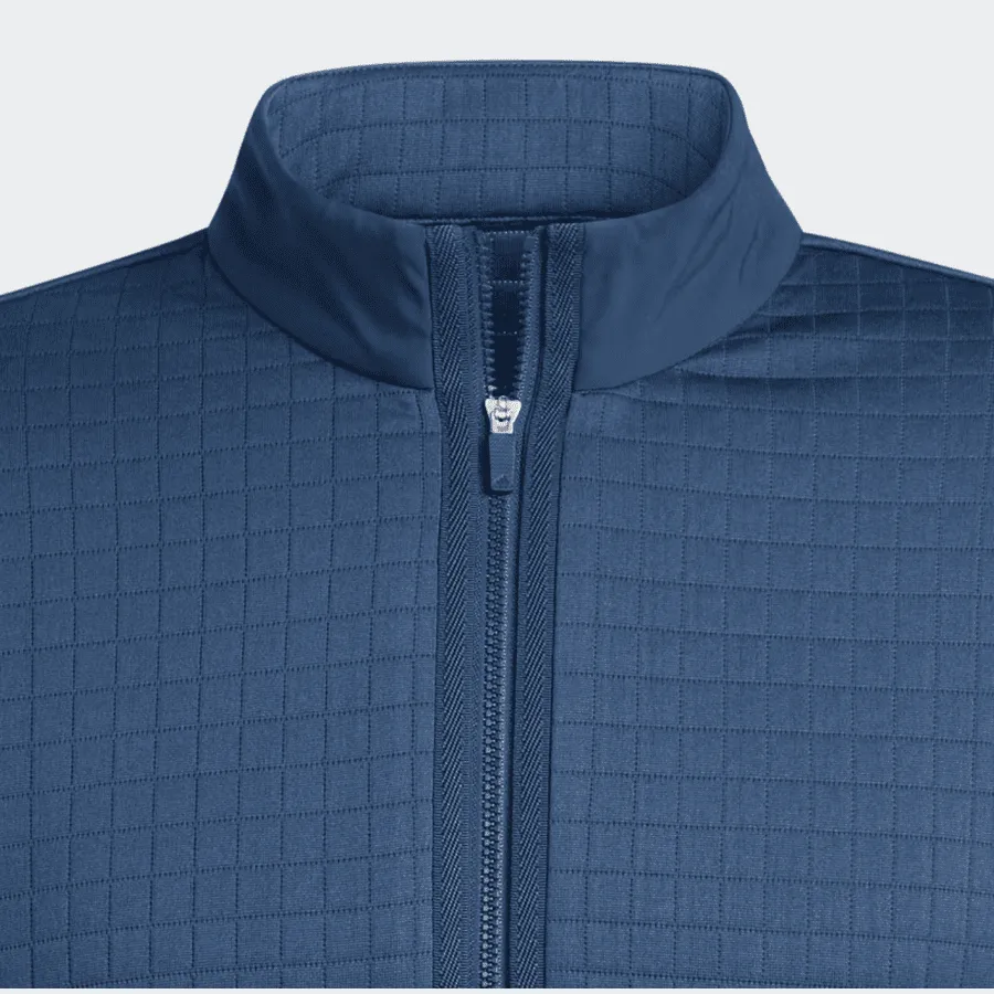 Adidas (DWR) Water Repellent 1/4 Zip Pullover - Navy