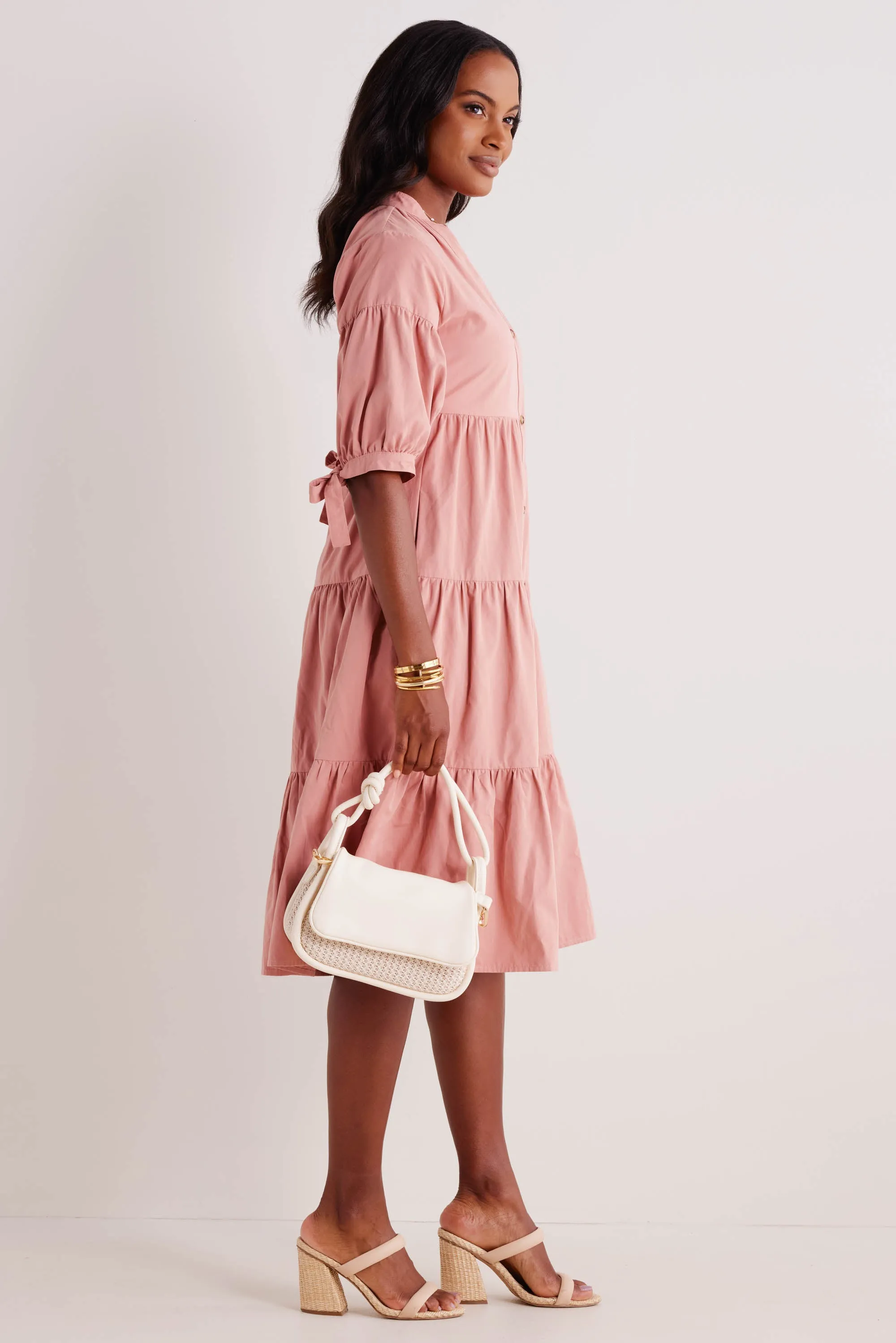 Ainsley Dress- Blush