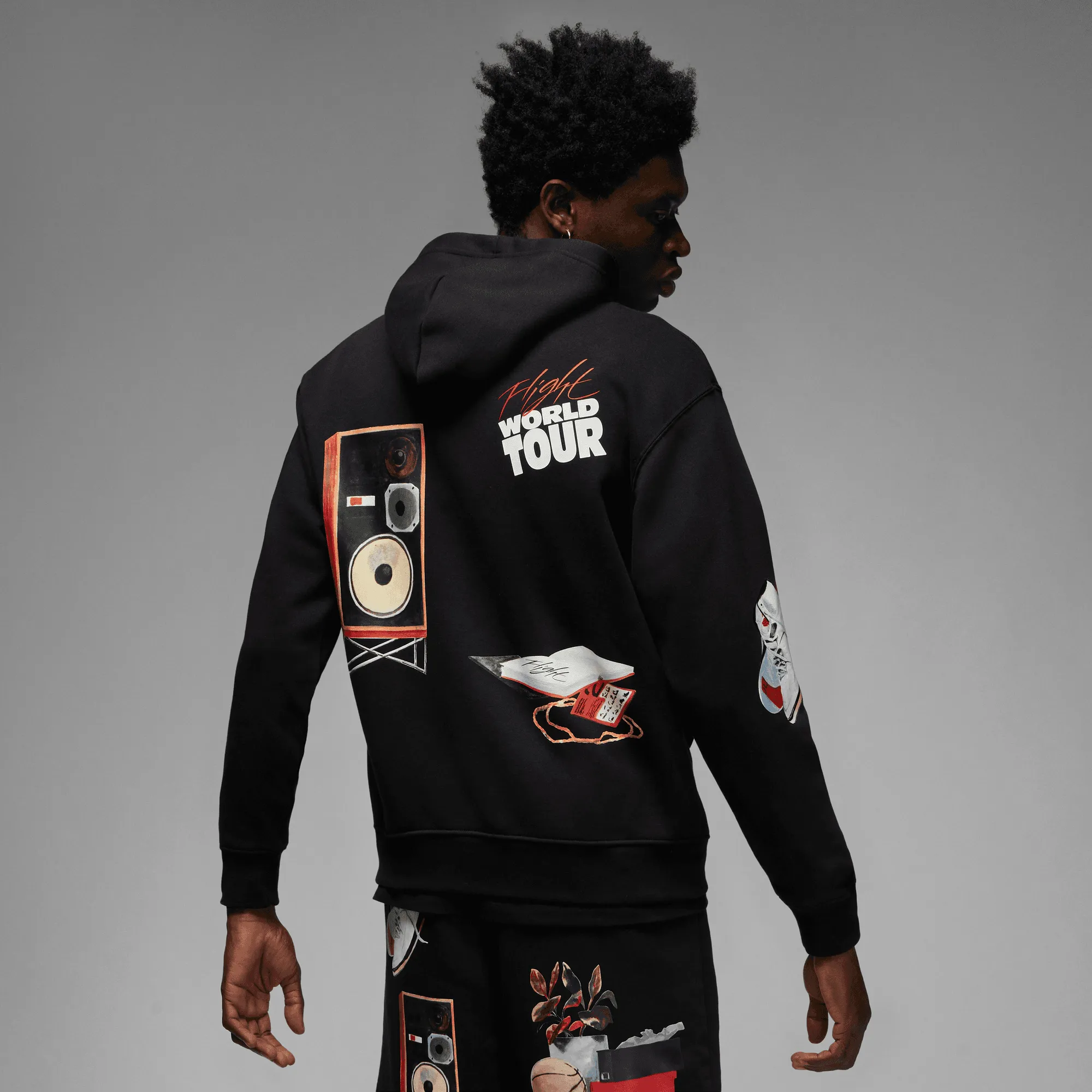 Air Jordan Artist Series By Jacob Rochester Mens Hoodie