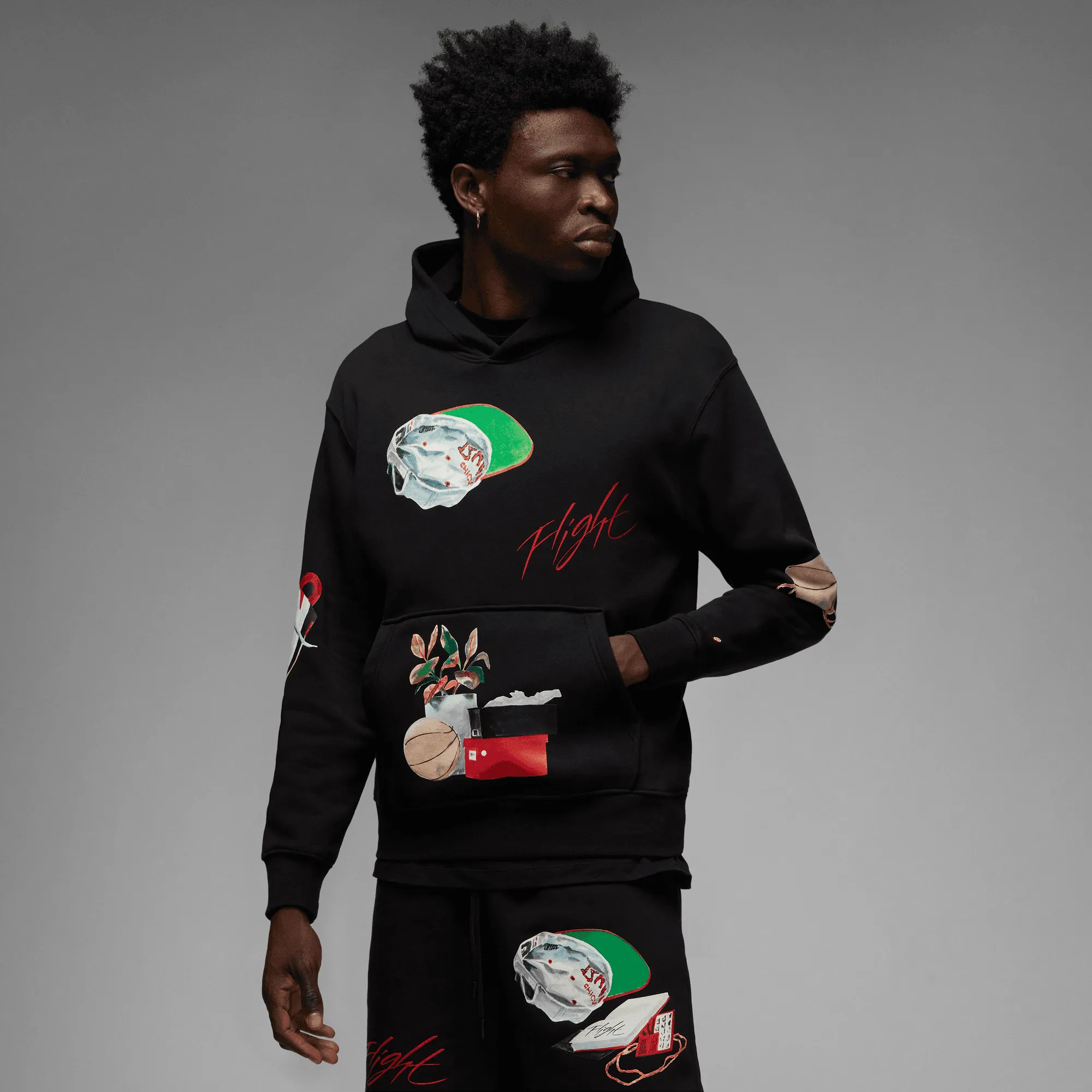 Air Jordan Artist Series By Jacob Rochester Mens Hoodie