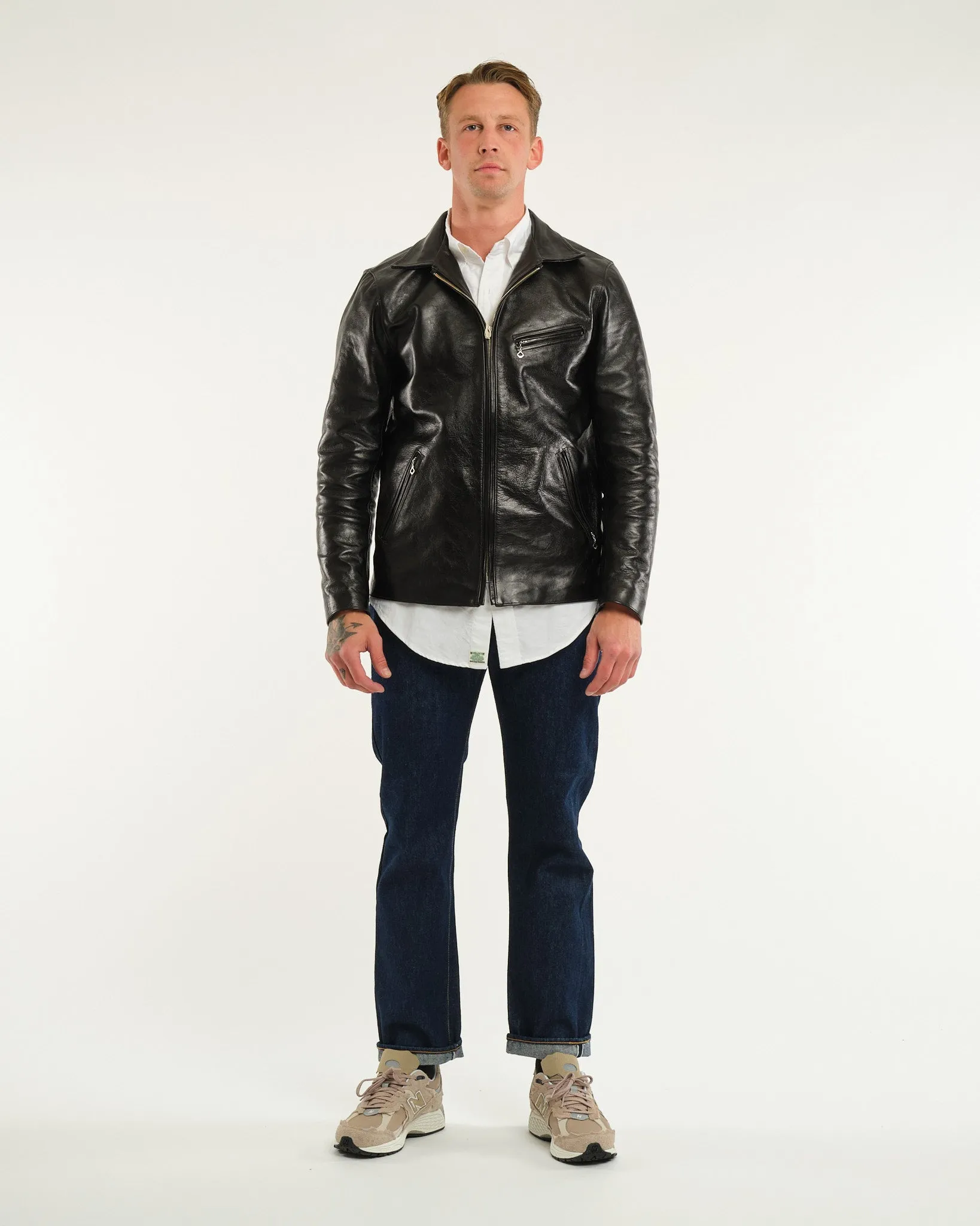 Alonzo Jacket ACJK019 Horsehide Black