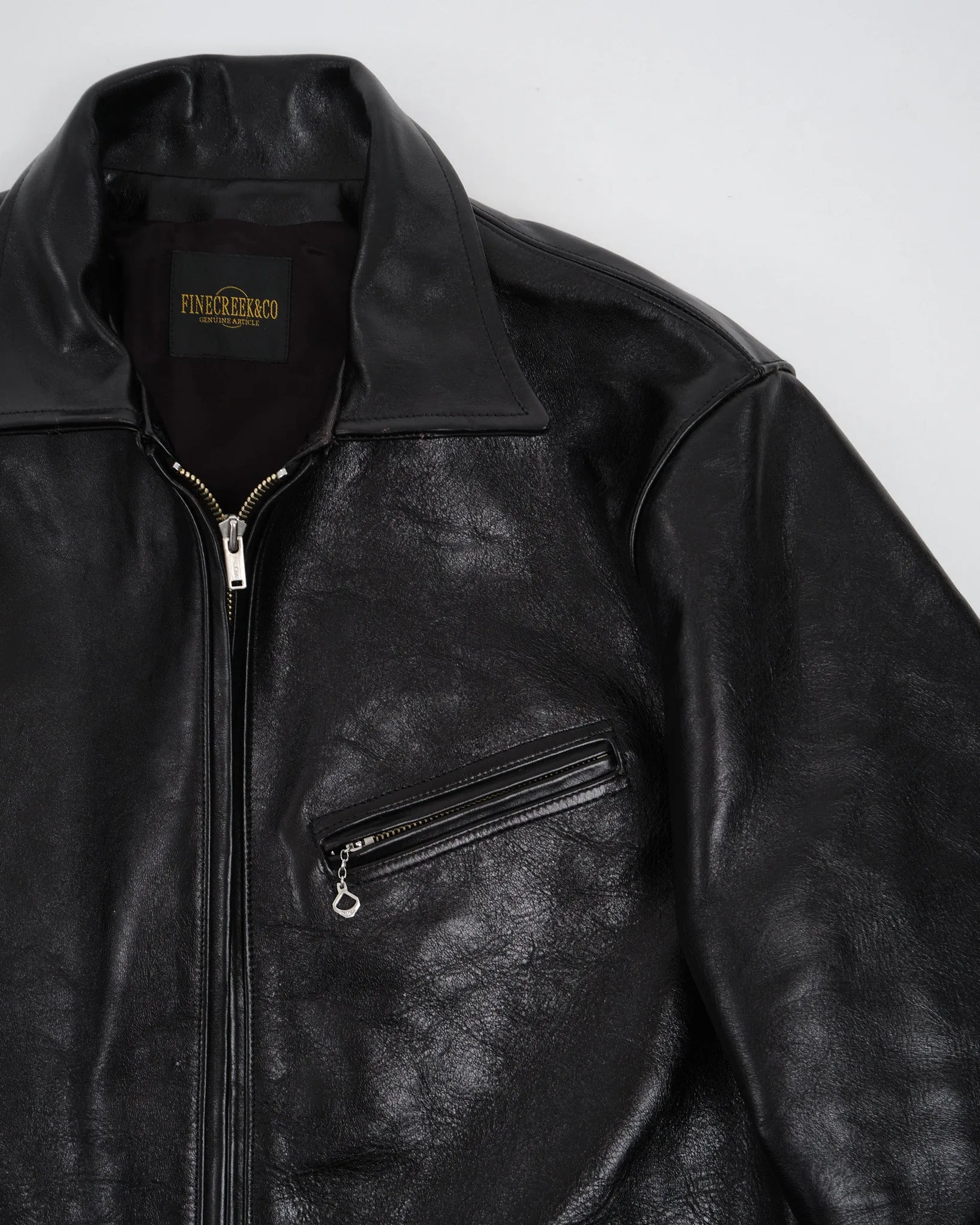 Alonzo Jacket ACJK019 Horsehide Black