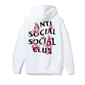 Anti Social Social Club Kkoch Hoodie white