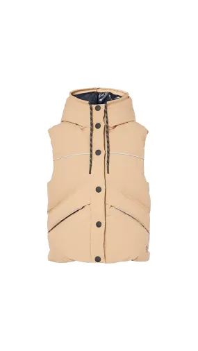 Arolla Down Gillet - Beige