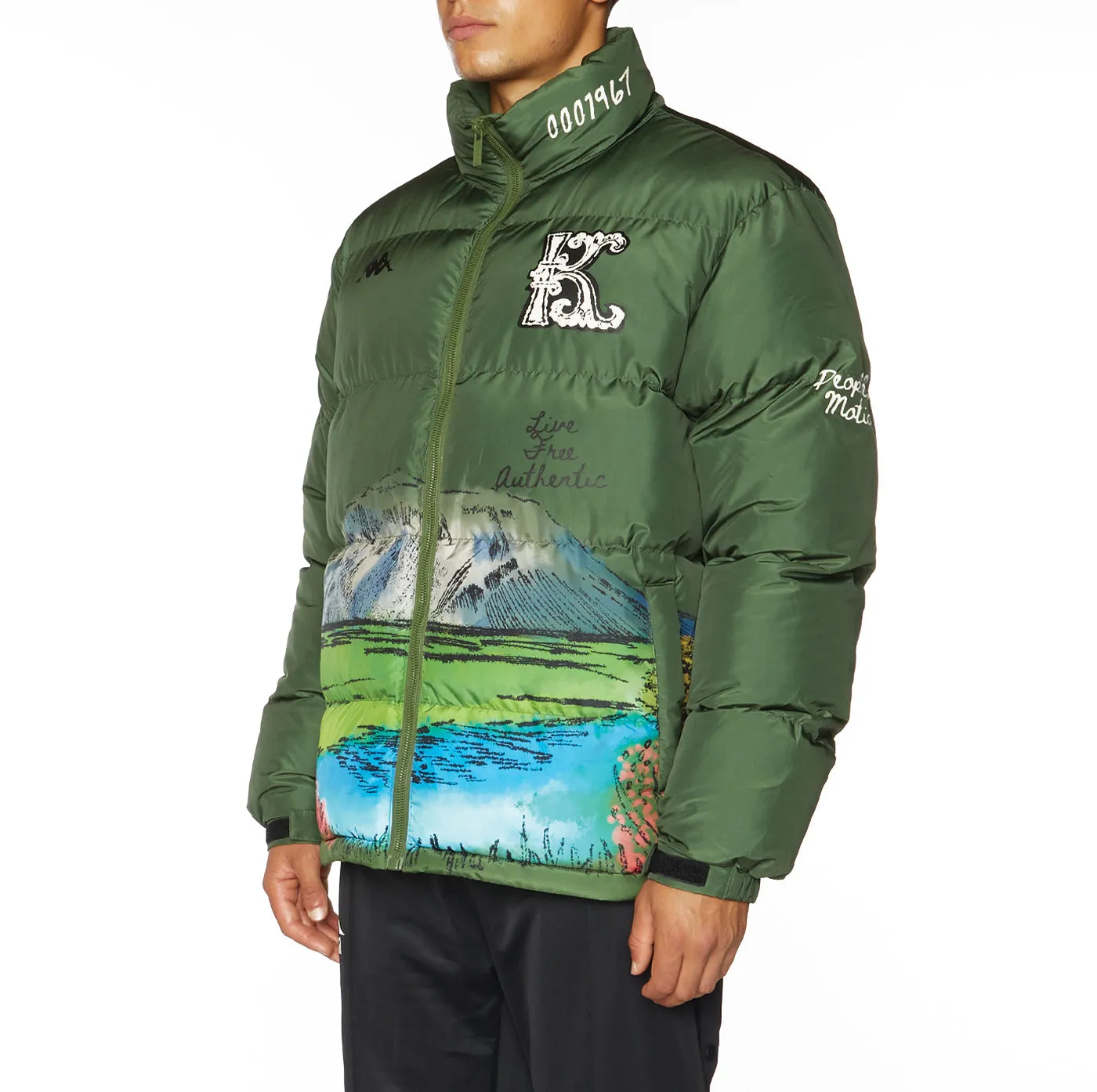 Authentic Finreol Puffer Jacket - Green