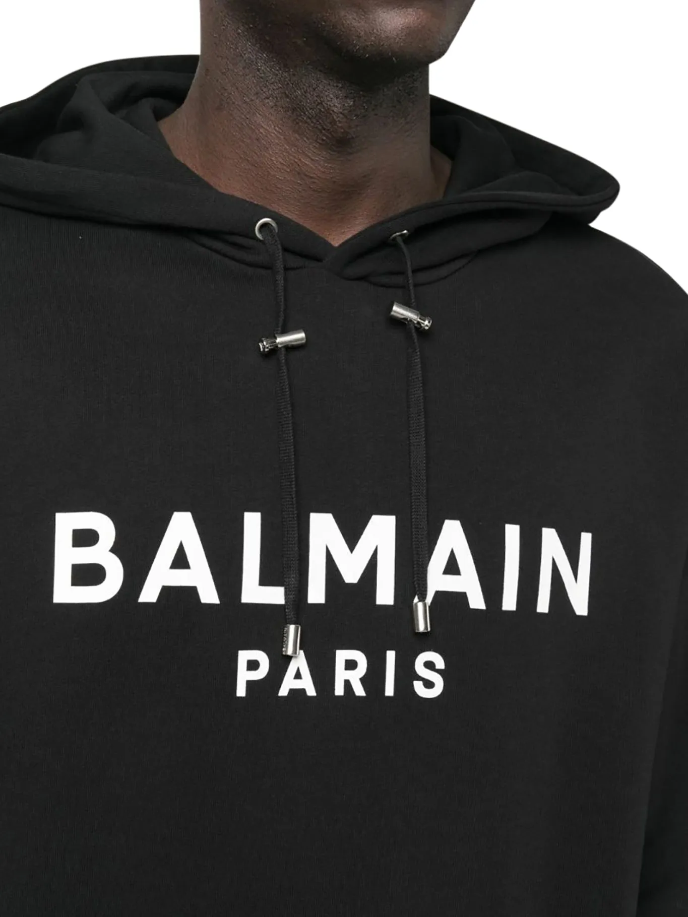 BALMAIN PRINTED HOODIE