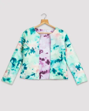 Bestselling Tie And Dye Reversible Jacket For Women