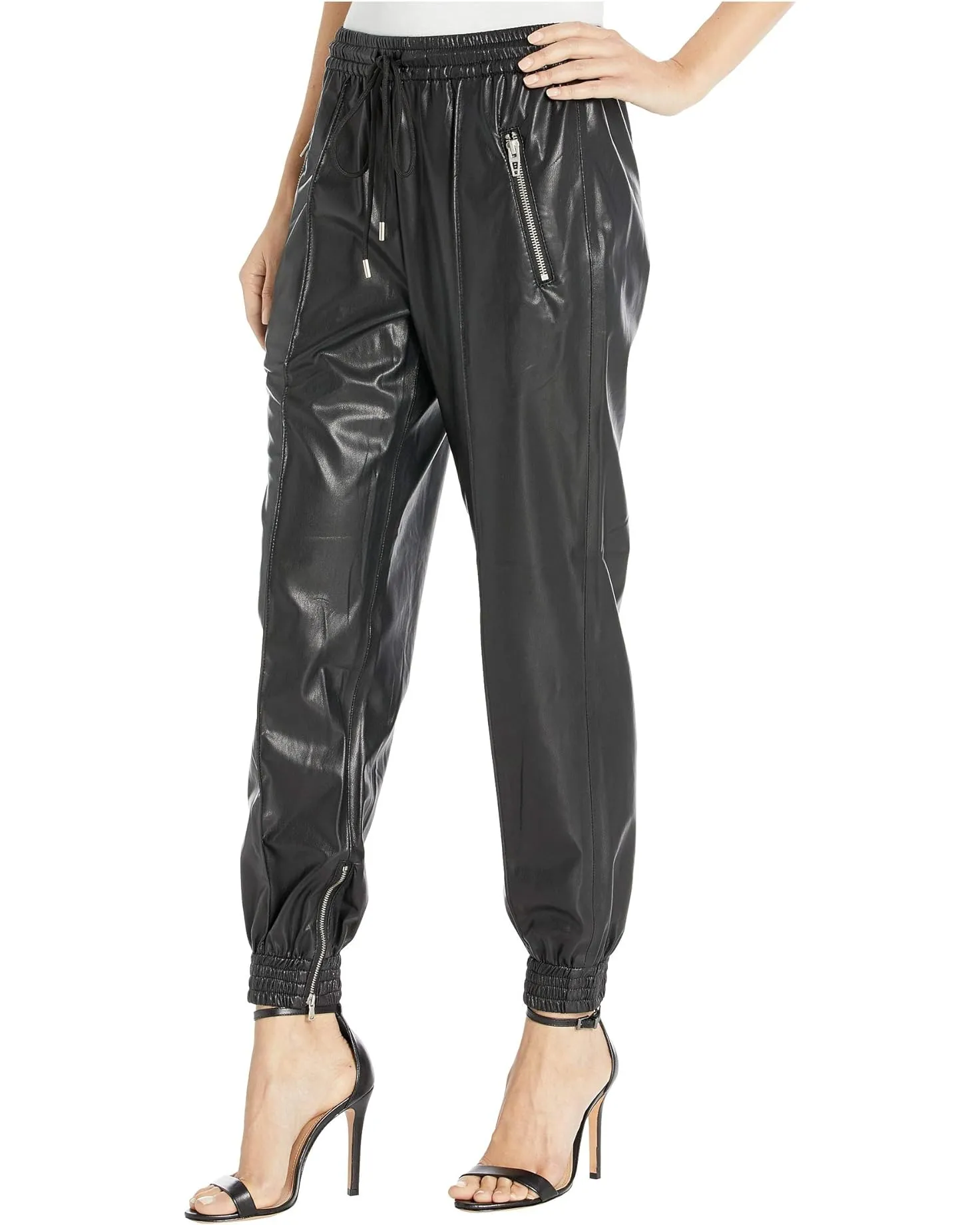 Blank NYC Faux Leather Jogger