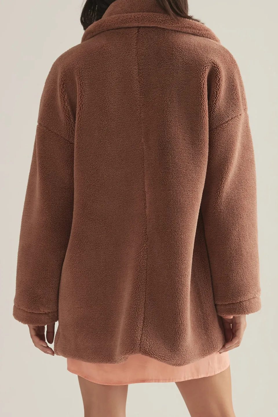 Brinsley Teddy Tan Coat