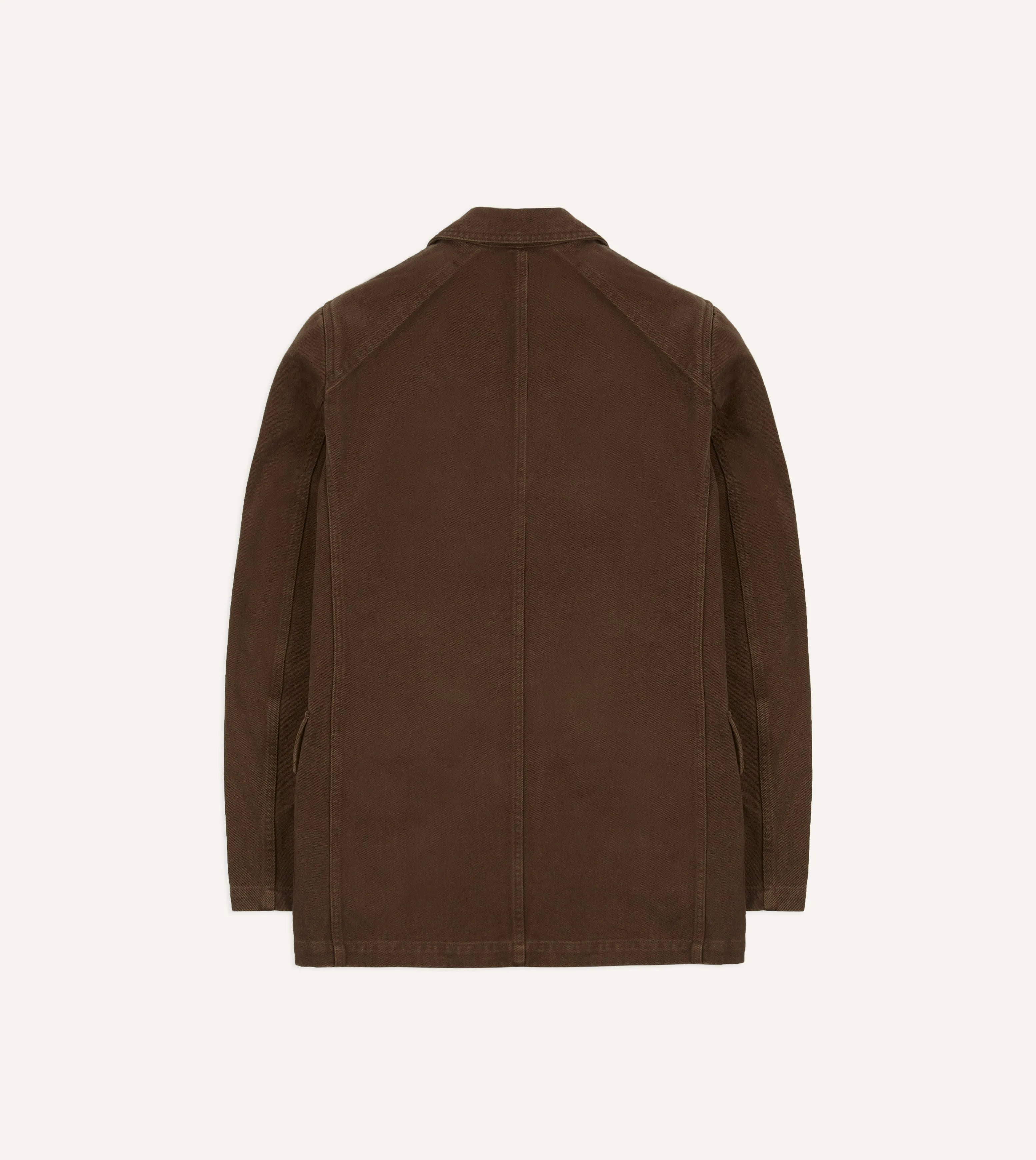 Brown Heavy Cotton Twill Games Blazer Mk. I