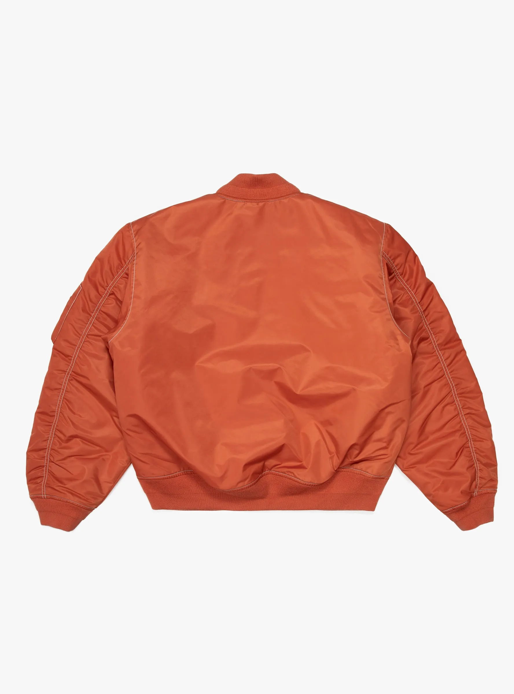 Built Bomber Jacket Brick