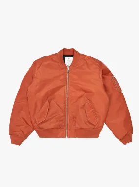 Built Bomber Jacket Brick