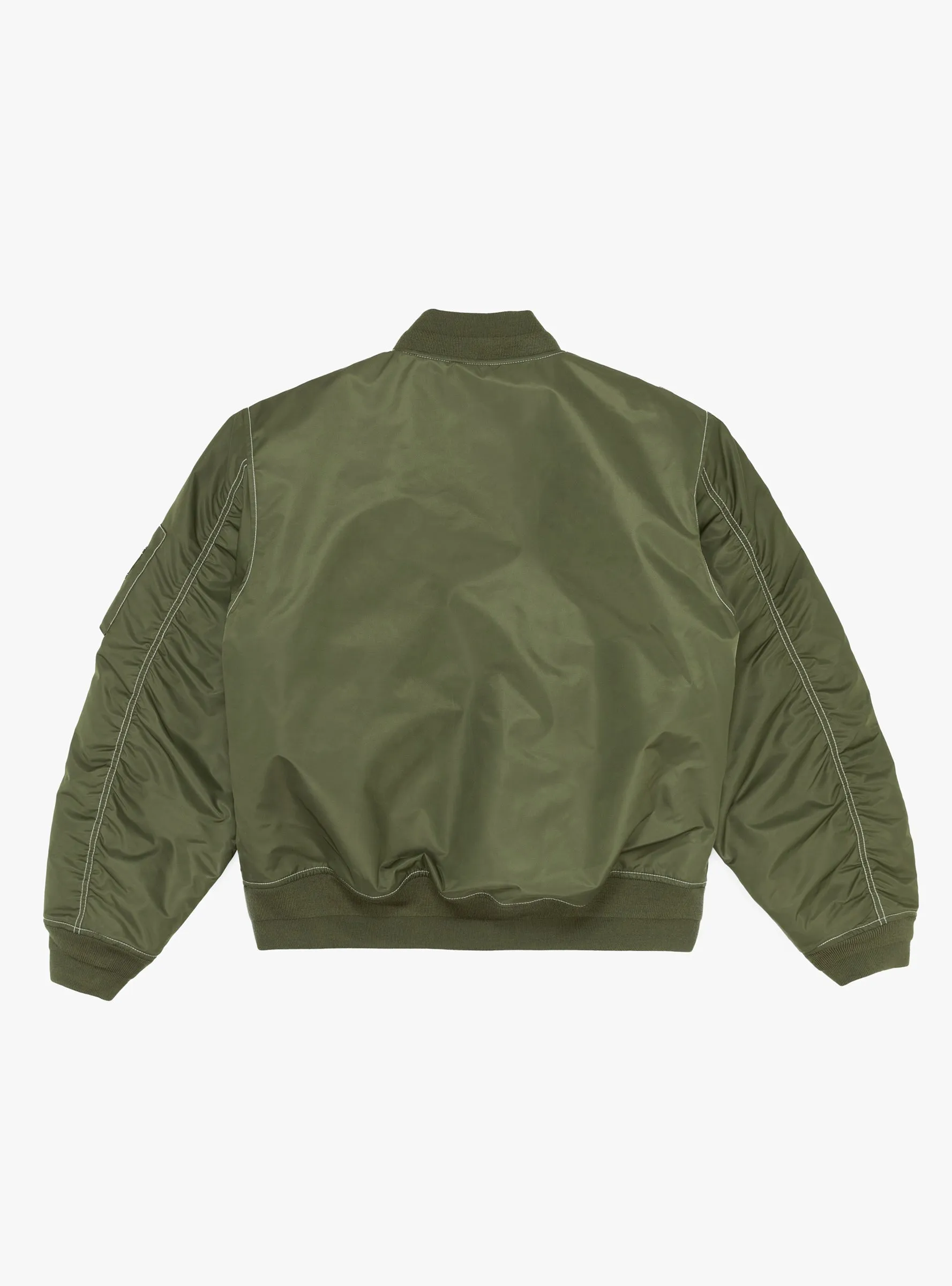 Built Bomber Jacket Olive