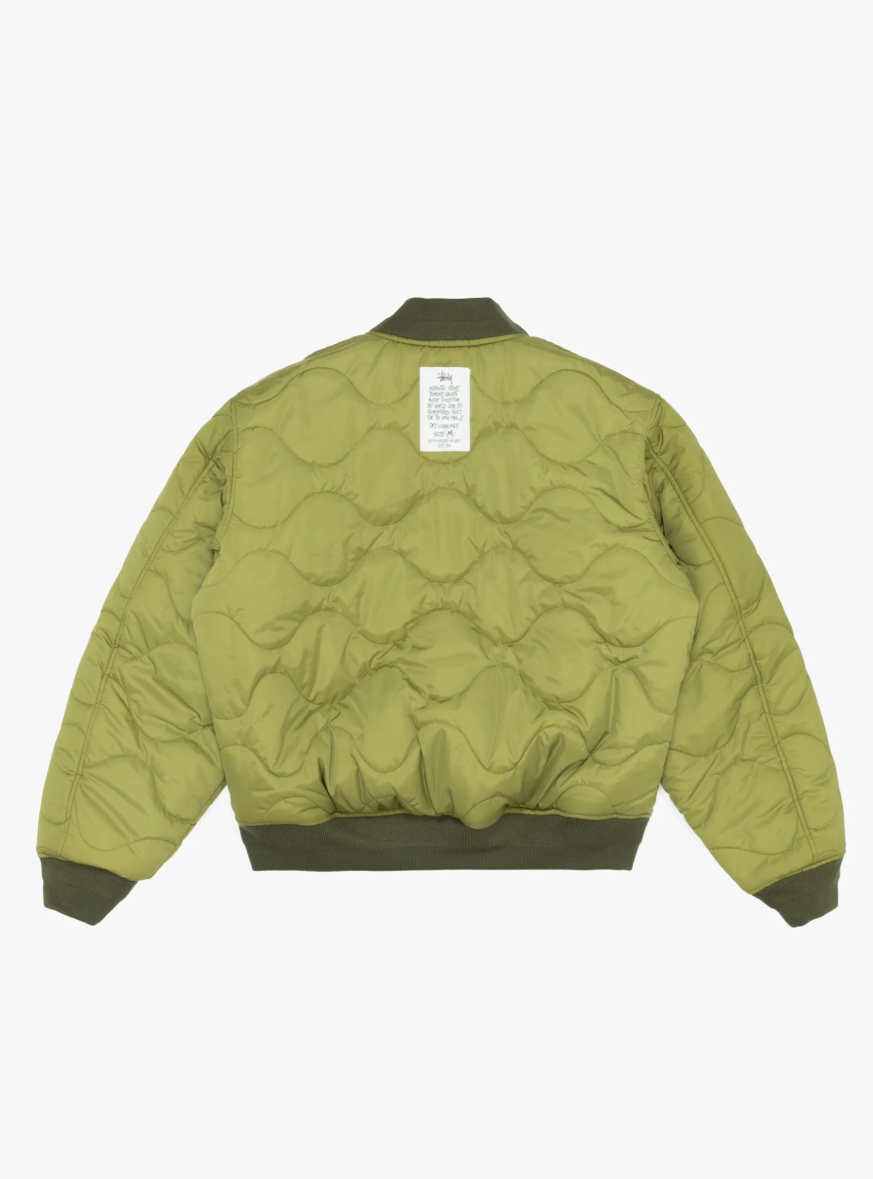 Built Bomber Jacket Olive