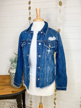 Button Down Denim Jacket