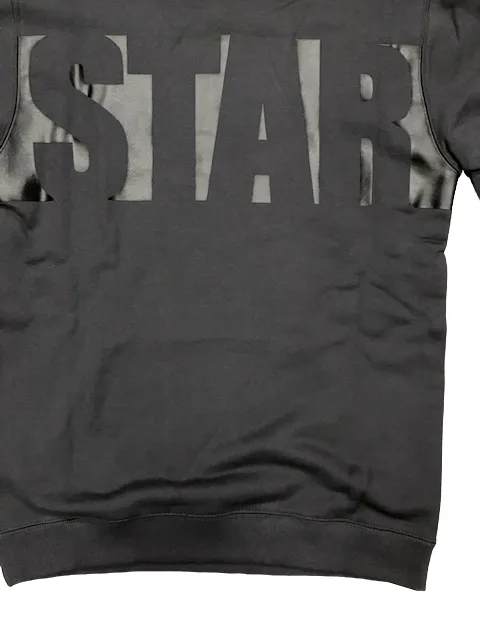 Converse men's sweatshirt with hood and pouch pocket All Star Hoodie 360gr 10024991 A01 032 black