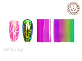 Dark Magenta Rainbow Nail Film (RB13)