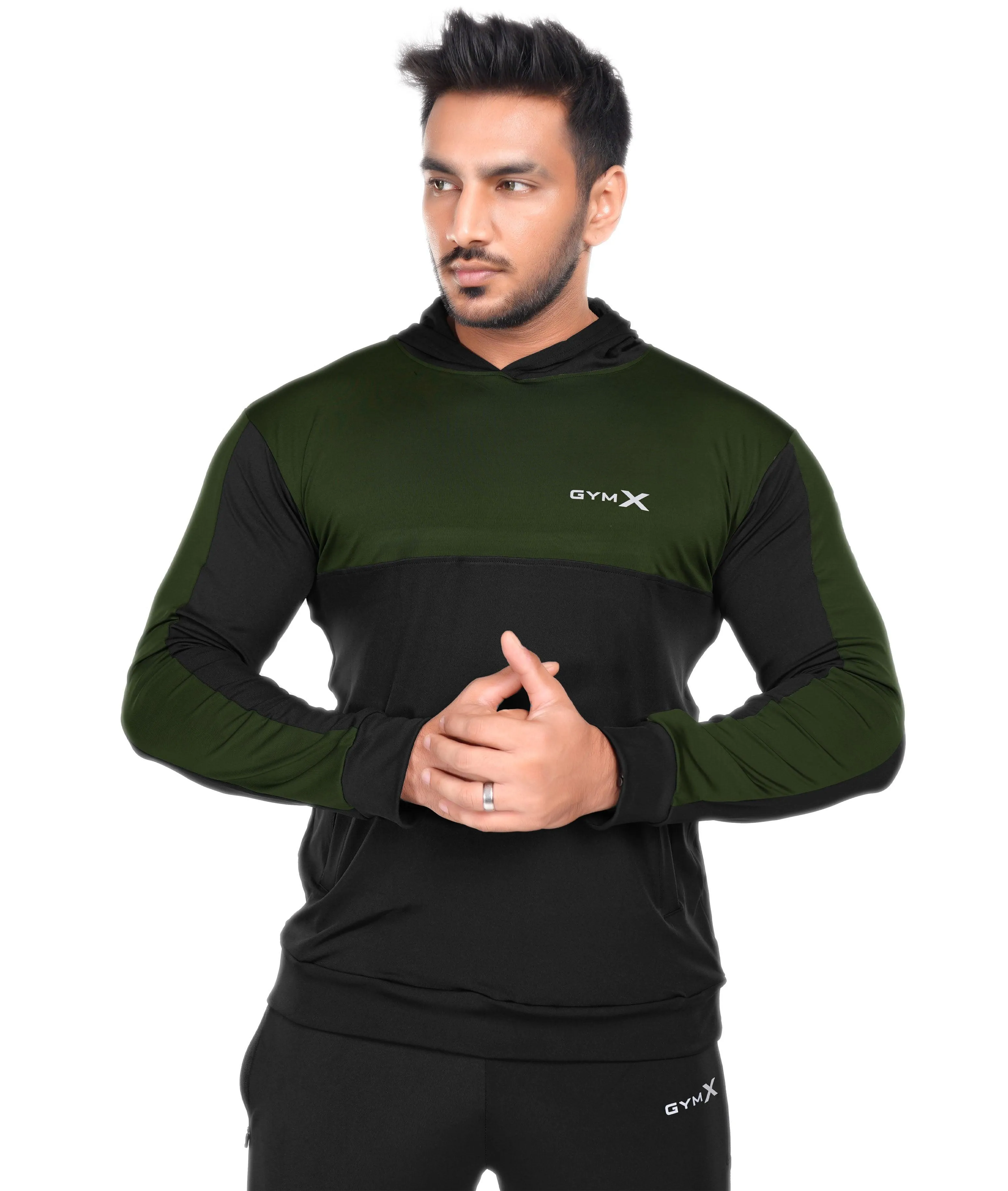 Dual Edition GymX Pullover: Lush Green - Sale