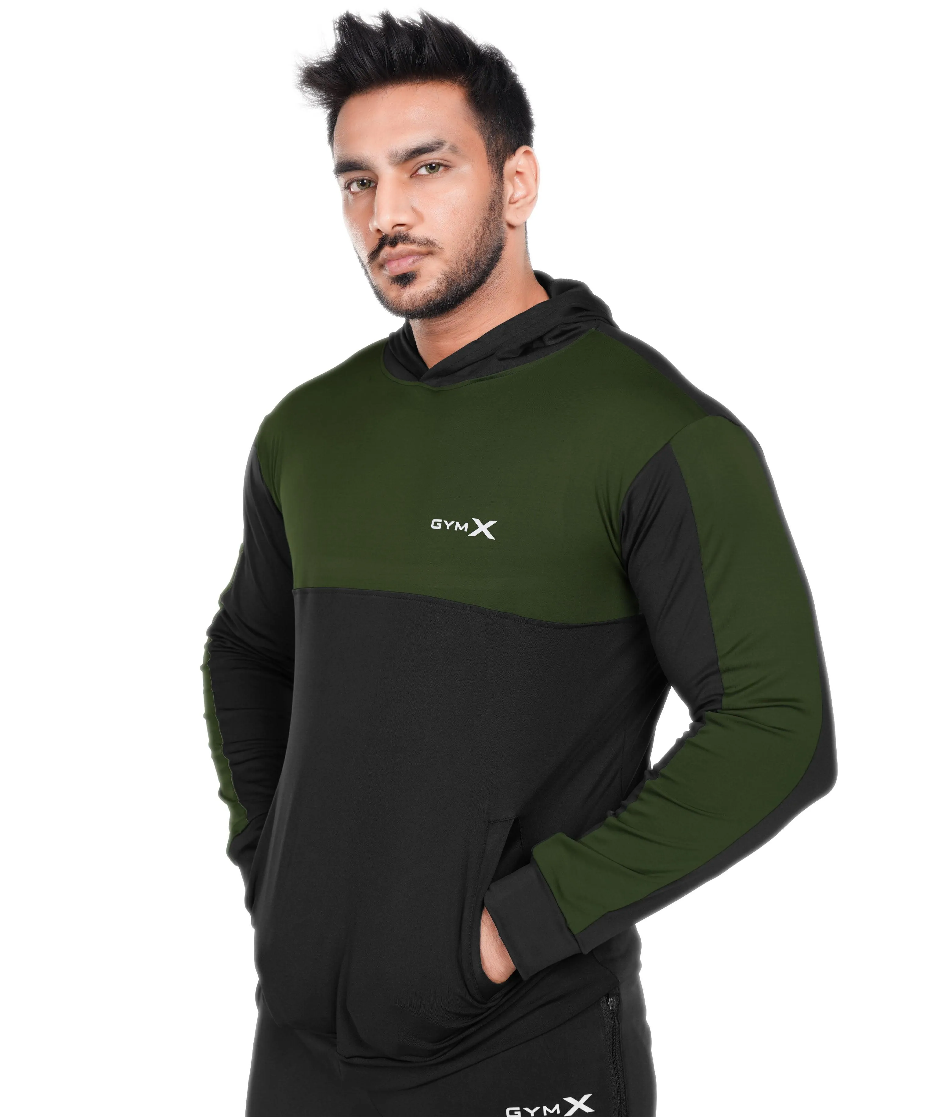 Dual Edition GymX Pullover: Lush Green - Sale