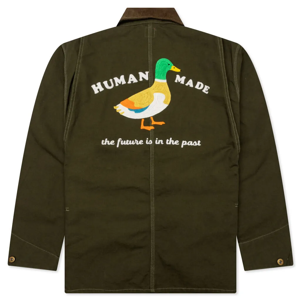 Duck Coverall Jacket - Olive