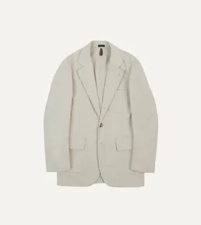 Ecru Heavy Cotton Twill Games Blazer Mk. I