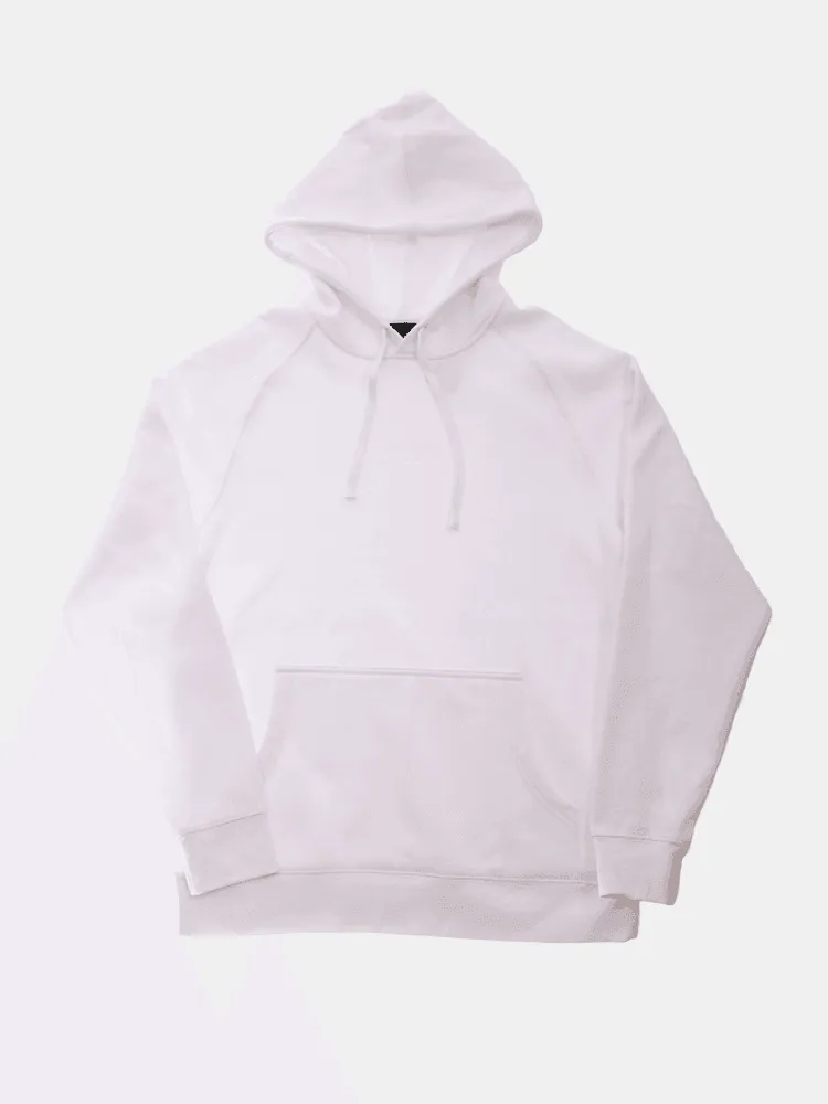 Empire Outline Hoodie - White / White