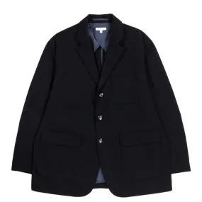 ENGINEERED GARMENTS IVY BLAZER DK NAVY PC HOPSACK