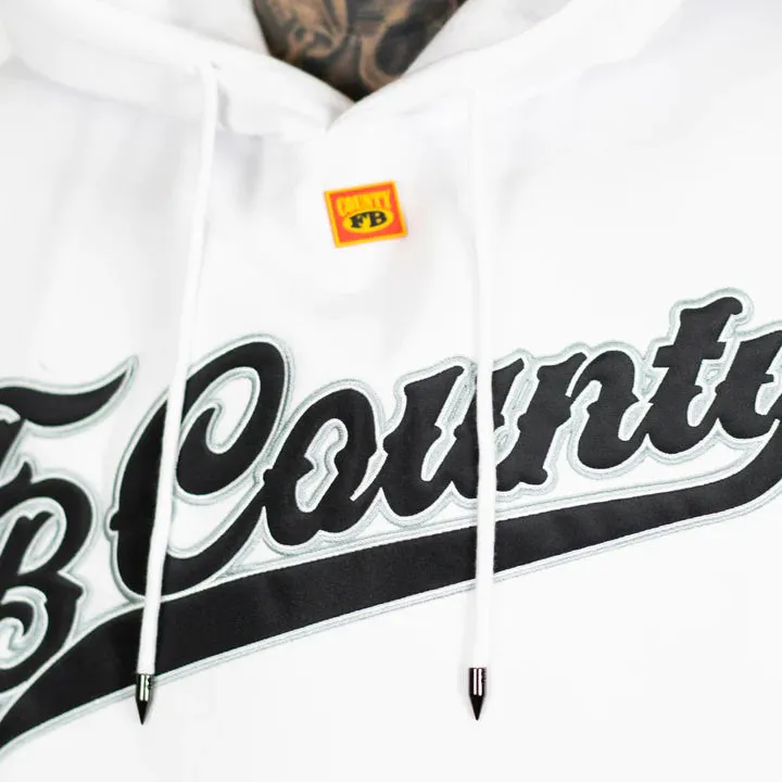 FB COUNTY Signature Hoodie - White