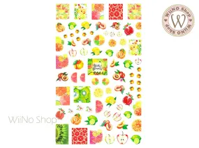 Fruit Punch Adhesive Nail Art Sticker - 1 pc (F644)