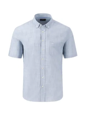 FYNCH HATTON Summer Slub Shirt/Summer Breeze - New SS24