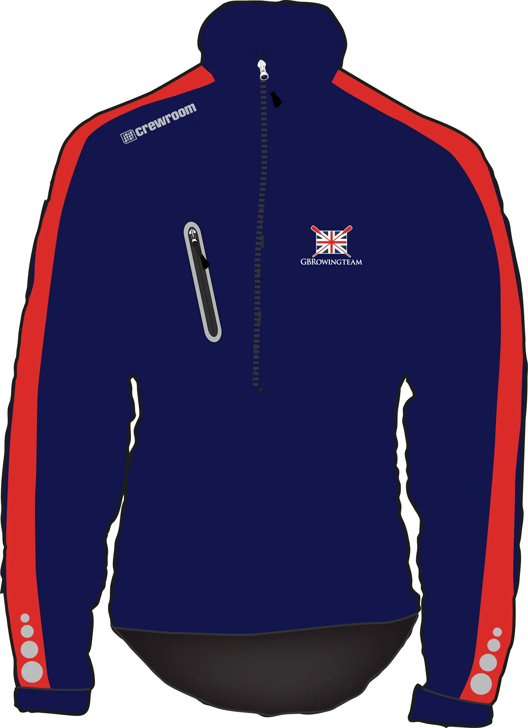 GB Rowing Unisex Nagano Rowing Jacket