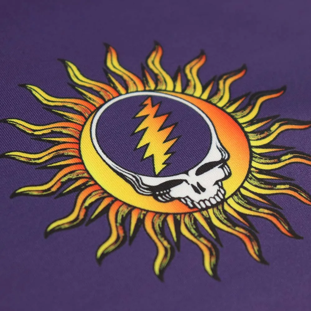 Grateful Dead | UPF 50 Hoodie | Sun and Swim Steal Your Face Hoodie Purple