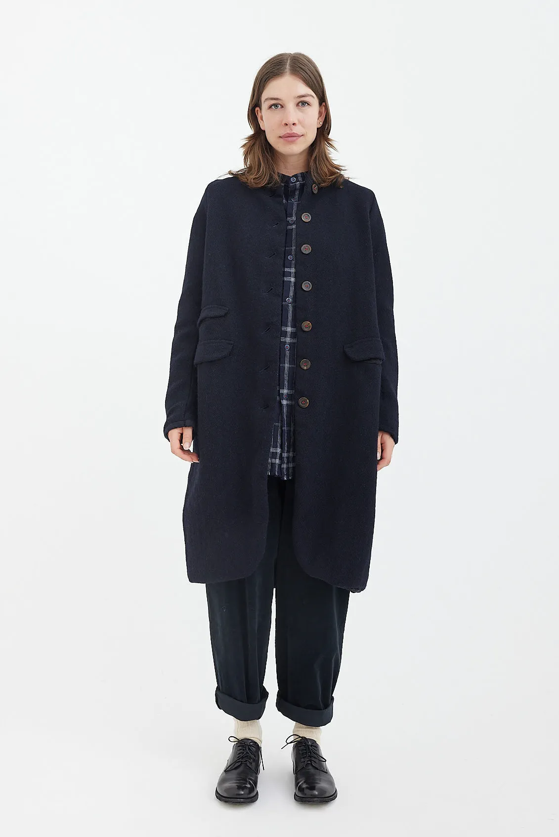 Hannoh Wessel - Marika Coat - Navy