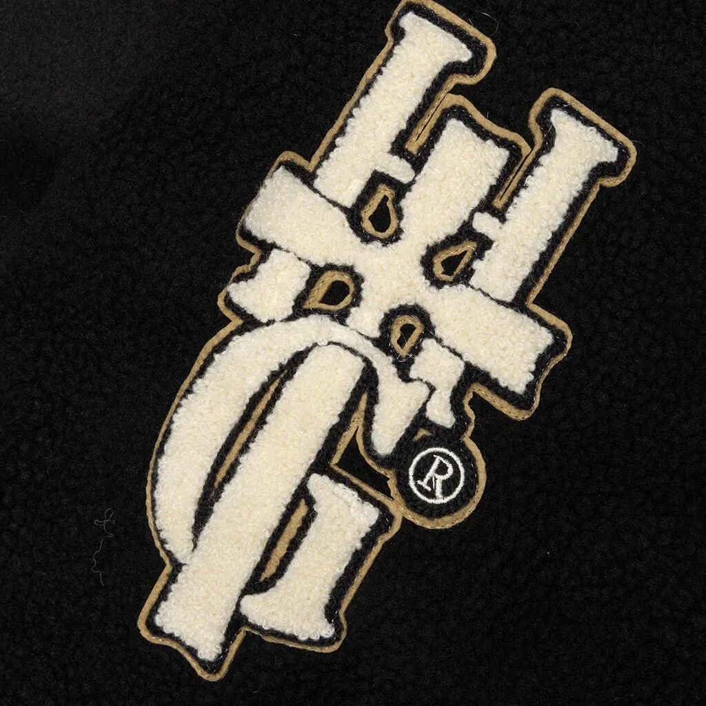 Honor The Gift Letterman Jacket - Black