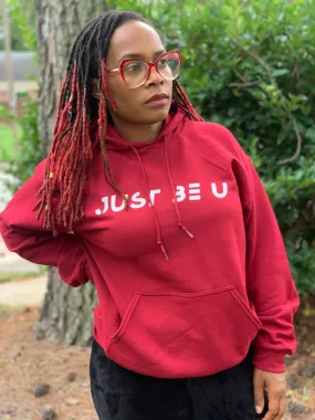 Just BE U Hoodie Cranberry