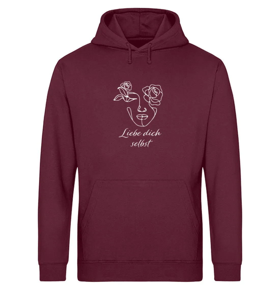 Liebe dich selbst Bio Hoodie Unisex