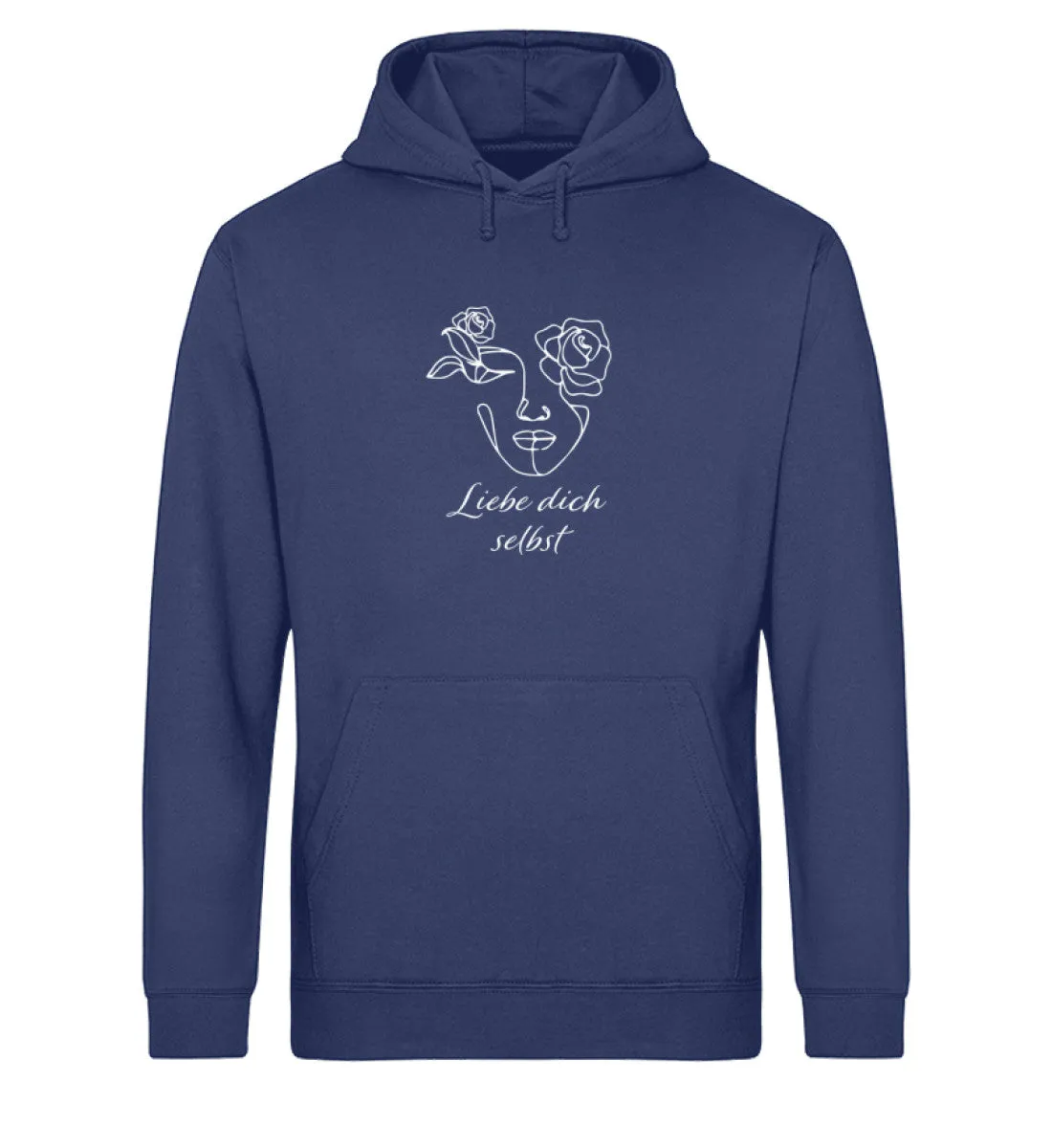 Liebe dich selbst Bio Hoodie Unisex