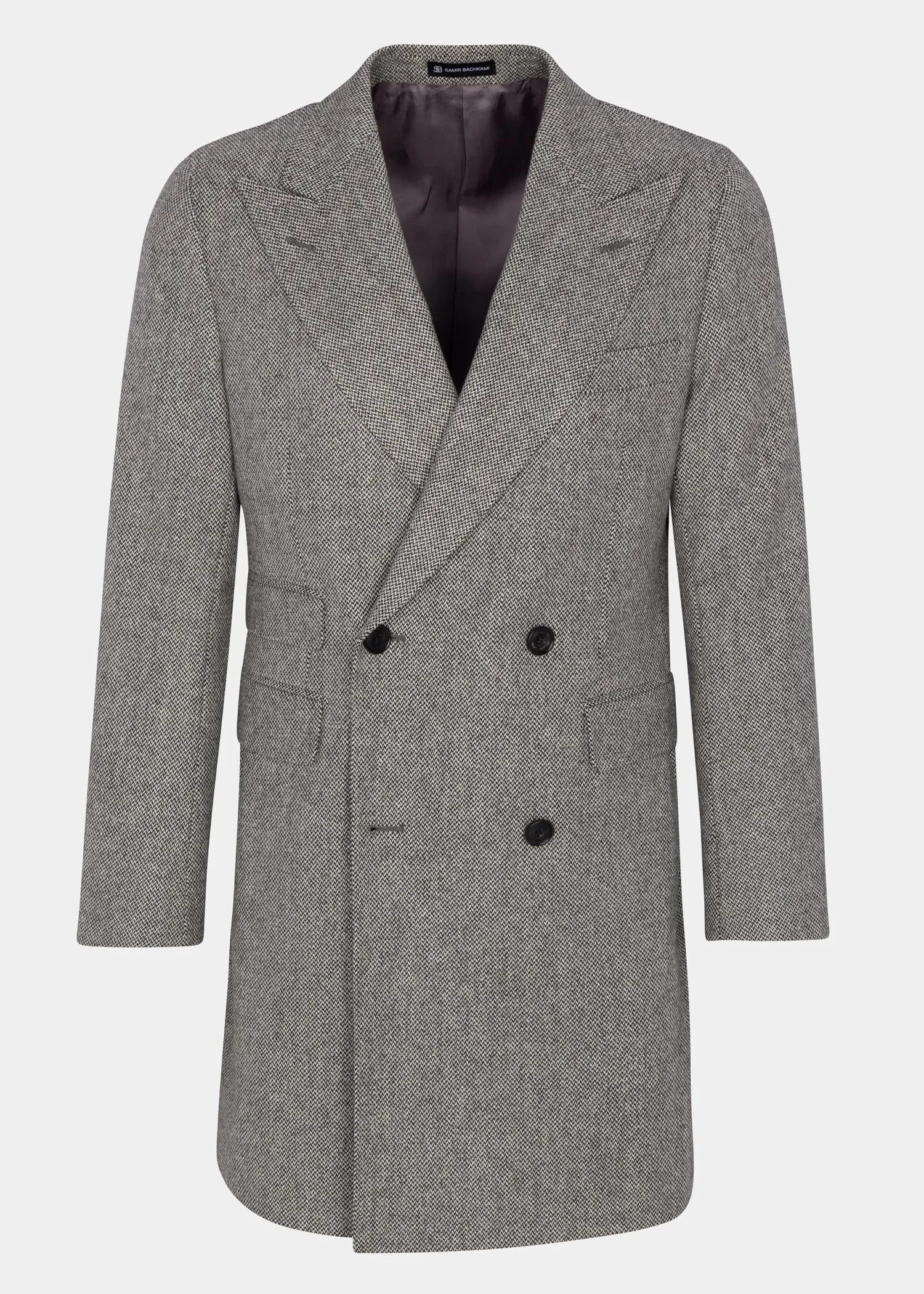 Light Grey Double breasted Coat