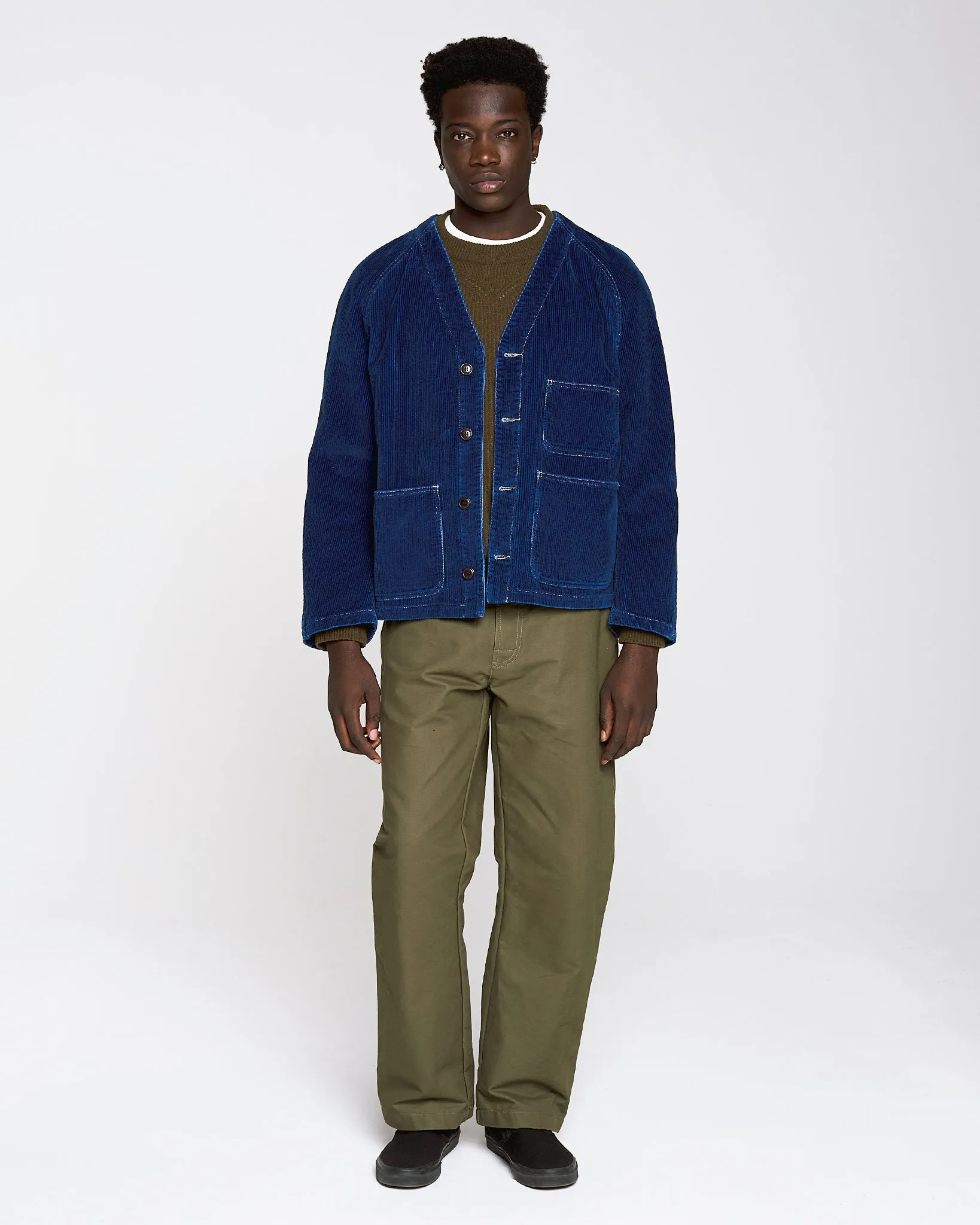 Loco Jacket Indigo Cords Indigo