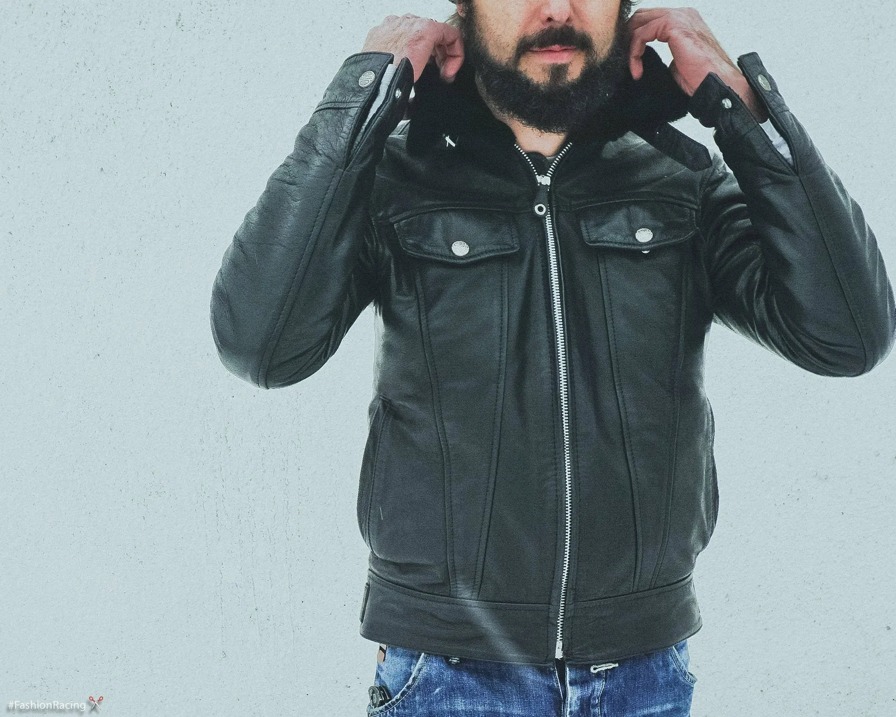 Men's Leather Jacket, Custom Leather Jacket for Men, Classic Trucker Leather Jacket, Men's Autumn Leather Jacket