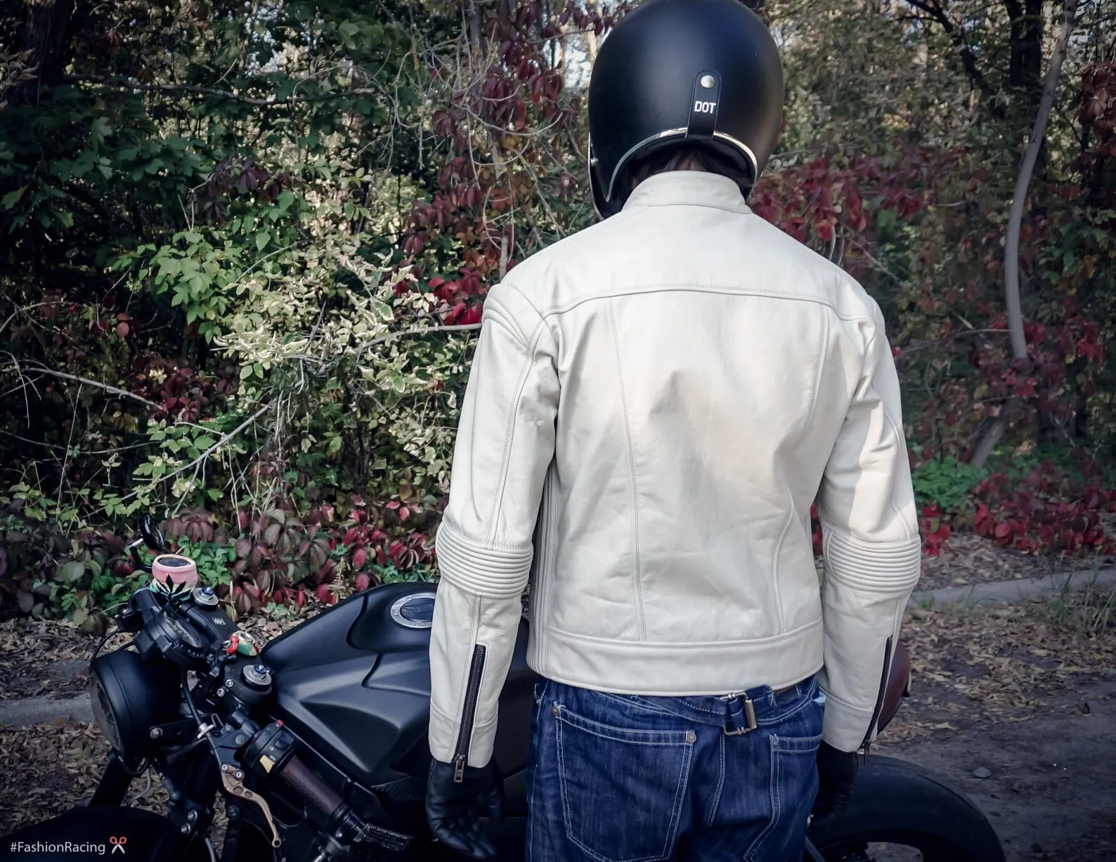 Mens Leather Jacket, Japanese Style Leather Jacket, Cafe Racer Leather Jacket