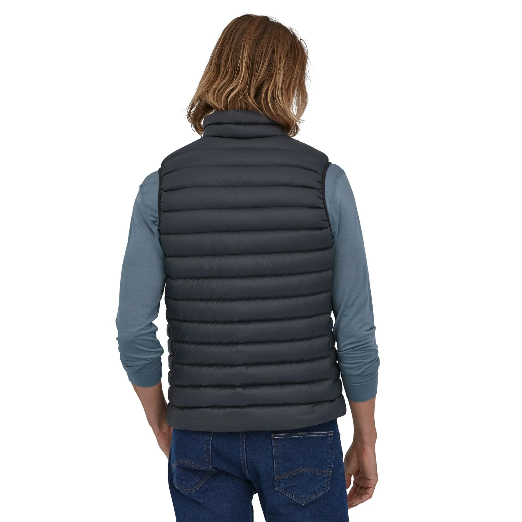 M's Down Sweater Vest - Recycled nylon & Responsible Down Standard down