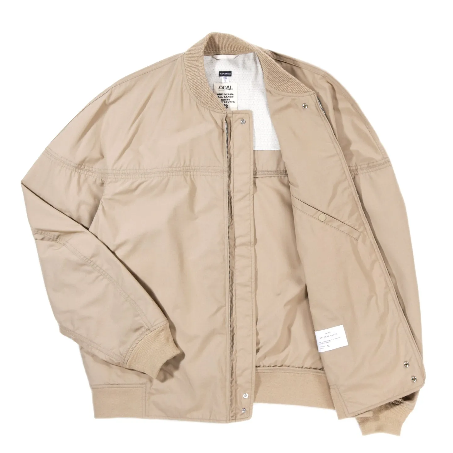 NANAMICA CADET JACKET SAND BEIGE