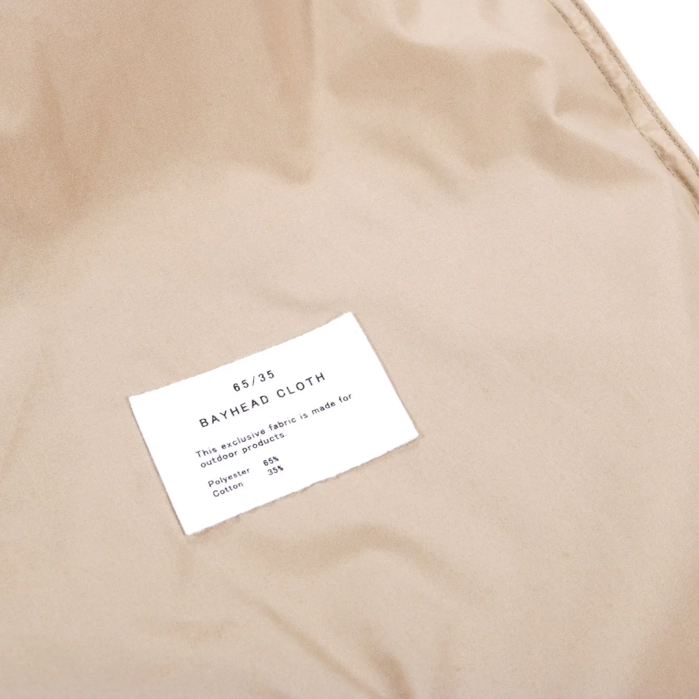 NANAMICA CADET JACKET SAND BEIGE