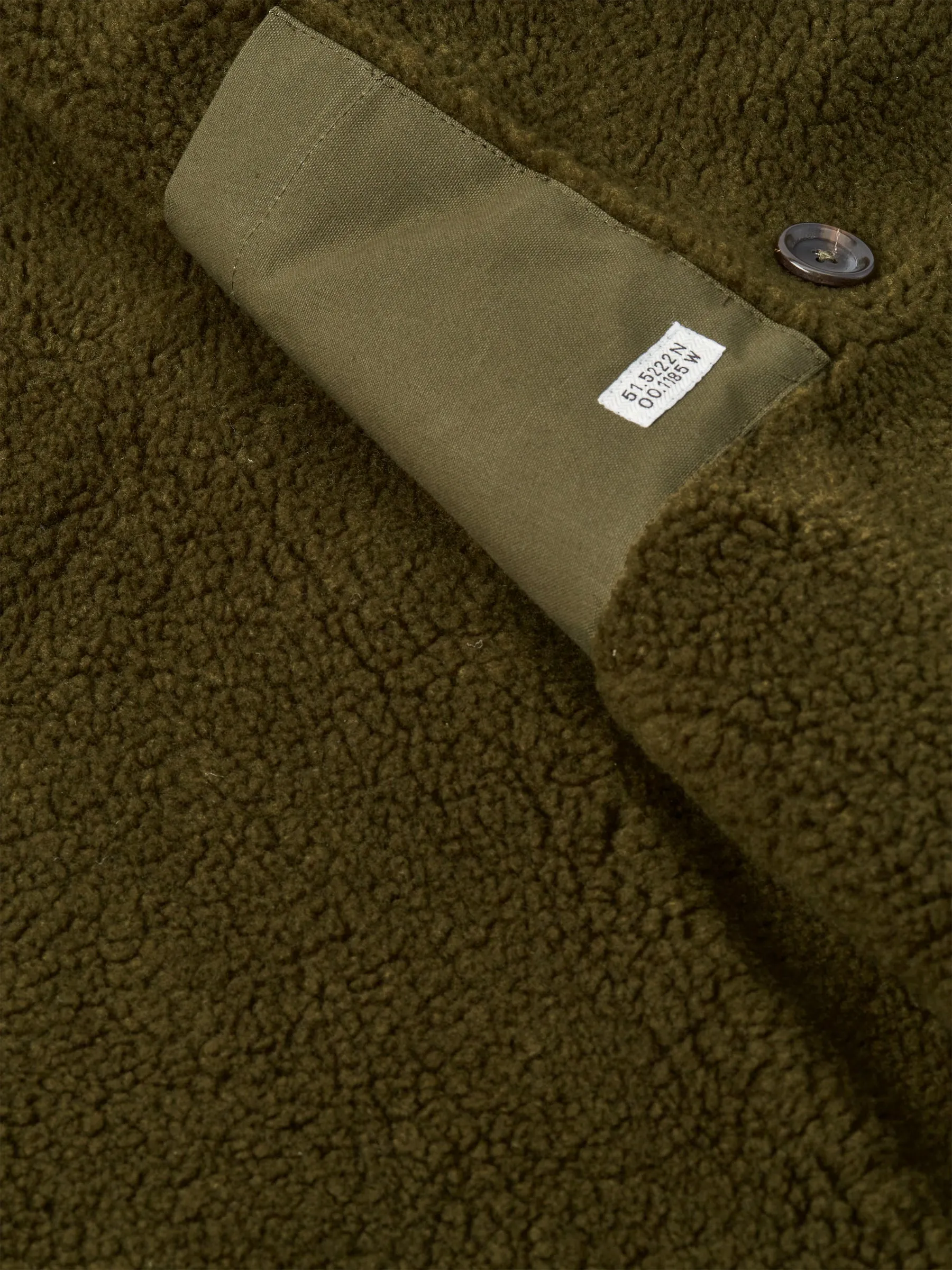 Newington Coat Barwell Canvas Green