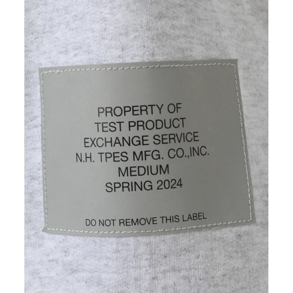 N.HOOLYWOOD LOGO PATCH HOODIE-WHITE