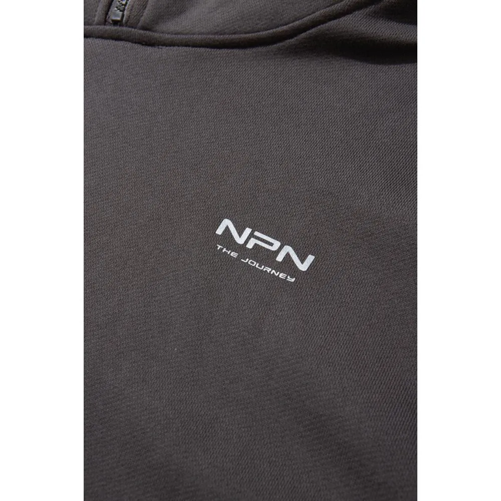 NINE POINT NINE STARDARD HOODIE-GREY