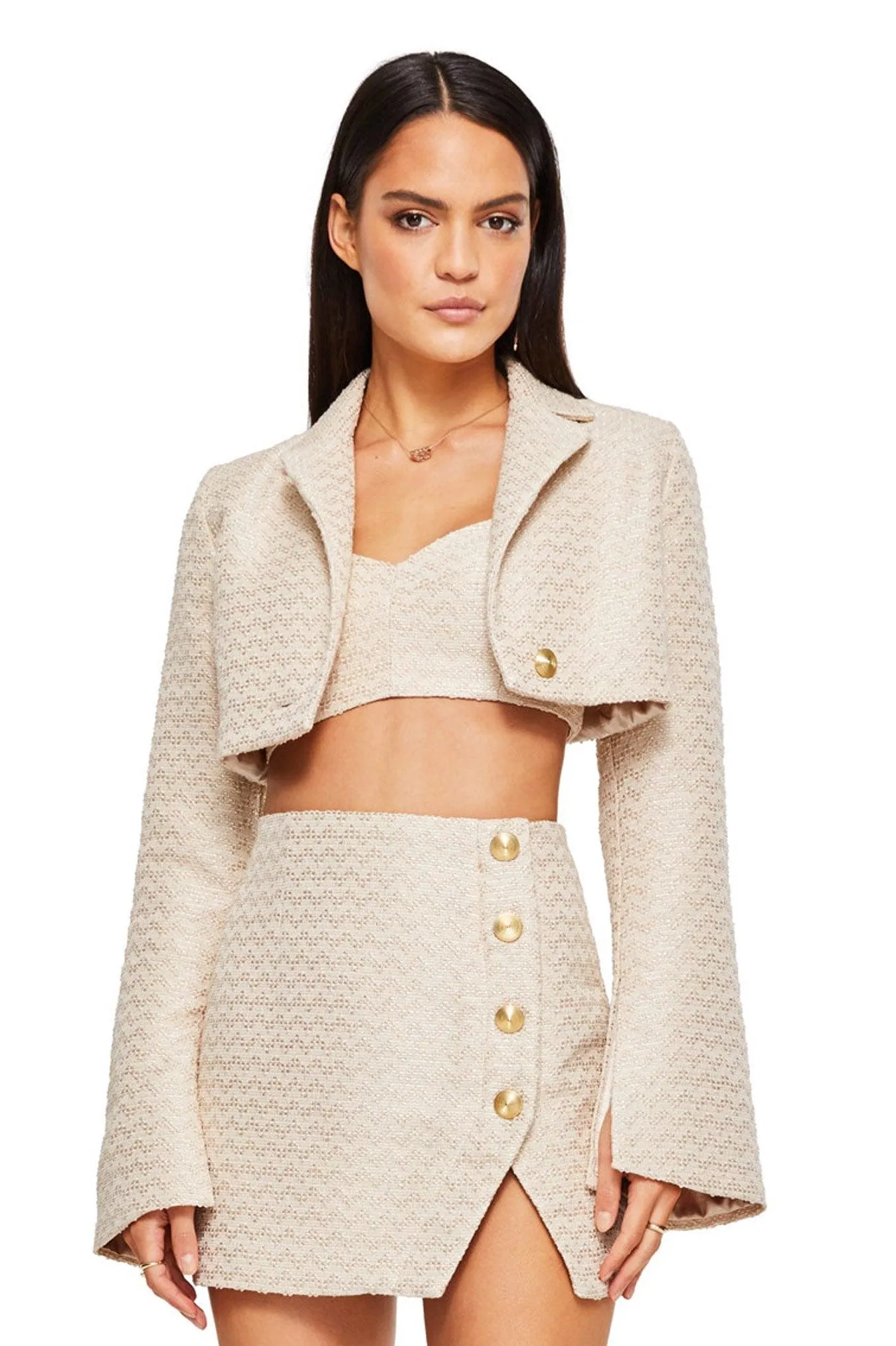 Nookie Queen Jacket - Nude