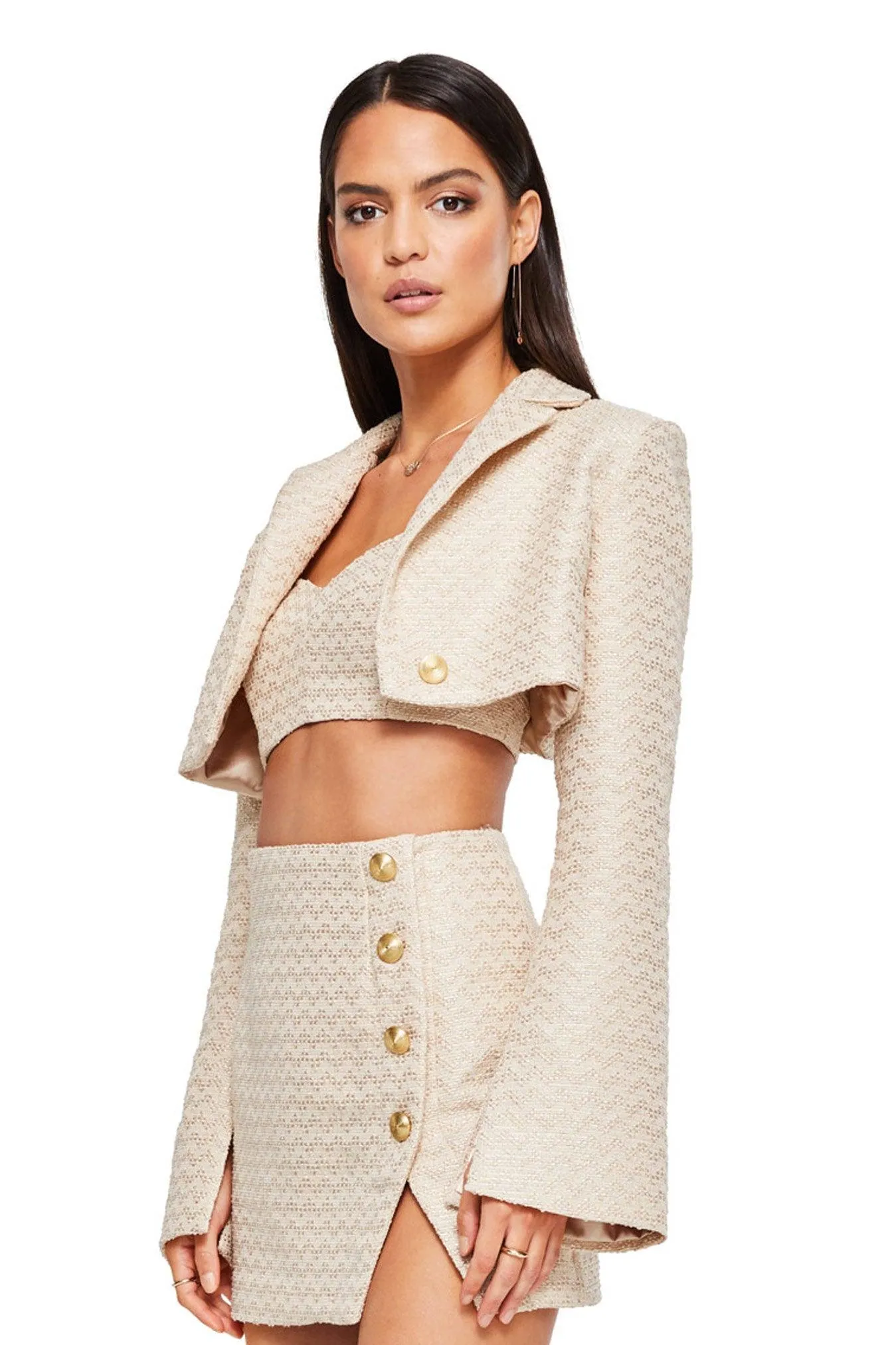 Nookie Queen Jacket - Nude